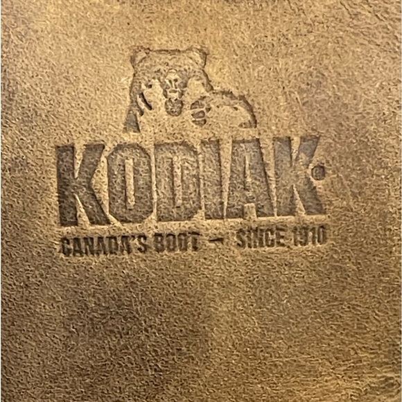 Kodiak Brown Western Cowboy Boots - Picture 11 of 15